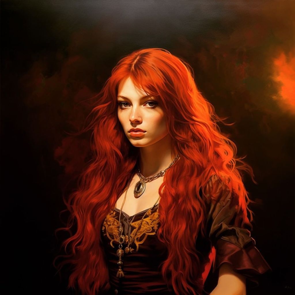 Flame Haired Enigma